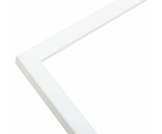 Nuotraukų rėmelis Ramka Deknudt S41JK1 30x30 drewno balta wąska listwa