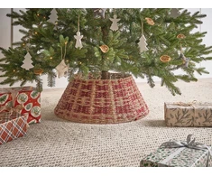Beliani Kalėdų eglutės stovas NEIGE jūržolės natūralus 52 cm