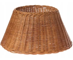 Beliani Kalėdų eglutės stovas FLOCON iš natūralaus ratano 47 cm
