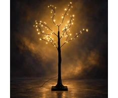 EDELMAN DEKORATYVUS MEDIS 240LED 180CM Juodas LUCA