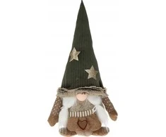 Kalėdinė puošmena Home Styling Collection Kalėdinė Gnome figūrėlė, aukštis 45 cm