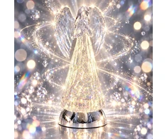 KOOPMAN 24 cm LED dekoratyvinis angelas