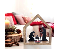 Lumarko Orion Tealight žvakidė Nativity Scene MANGO 20x6x22 cm