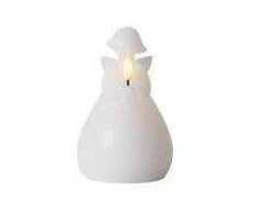 Dekoracja świąteczna Philips Sirius Home 80835, figura dekoracyjna, balta, 1 lampa, baterija, AA, 150 mm