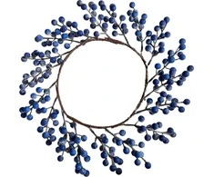 Saska Garden dekoratyvinis mėlynių vainikas 30 cm