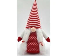 Saska Garden Kalėdinis dekoratyvinis gnomukas Candy Girl 35 cm