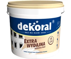 Dekoral Polinit, fasadiniai emulsiniai dažai | balta (sniezna biel) 10 ltr,