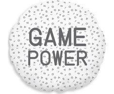 Dekoratyvinė pagalvėlė „TODAY GEEK GAME“, Ø 40 cm,