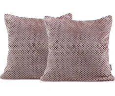 DecoKing Pagalvės užvalkalas komplektas 2 vnt. 45×45 cm HENRY CAPPUCCINO