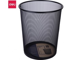 Deli Dela šiukšlių DĖŽĖ DELA 9189 ŠIUKŠLIŲ DĖŽĖ Juodas 19L 295x240x347mm