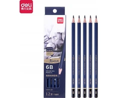 Deli Eskizų pieštukai 6B Nuevo 12 vnt DELI
