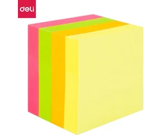 Deli Lipnūs užrašai Deli A03303 51mm*51mm 4*100 vnt. mišrių spalvų