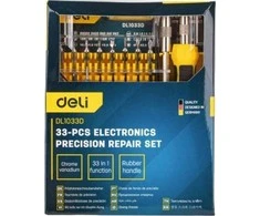 Atsuktuvų rinkinys 33 vnt Deli Tools EDL1033D