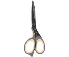 Žirklės DELI E6027, 17.5cm, juodos spalvos