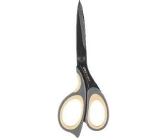 Žirklės DELI E6027, 17.5cm, juodos spalvos