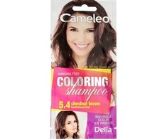 Dažomasis plaukų šampūnas Delia Cameleo nr 5.4 chestnut ruda