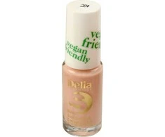 Nagų lakas Delia Cosmetics Vegan Friendly, Size S, nr 204 Honey Rožinė, 5ml