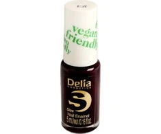 Nagų lakas Delia Cosmetics Vegan Friendly Size S, nr 225 Juodas Berry, 5ml