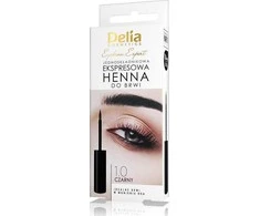 Delia Eyebrow Expert Instant Eyebrow Tint 1.0 Juodas, 6 ml