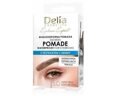 DELIA Eyebrow Expert vandeniui atspari antakių pomada 5.0 šviesiai ruda 7g