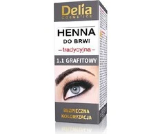 Delia Eyebrow Expert Traditional Eyebrow Color 1.1 Grafit, 2 g
