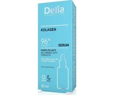 DELIA Serumas veidui, kaklui ir dekoltei Kolagenas 96% 30 ml