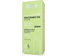 DELIA serumas veidui, kaklui ir dekoltei Niacinamidas 10% + Cinkas 81,5% 30 ml