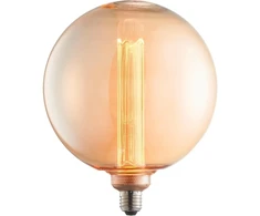 DELIGHT Brilliant Filament 80169 lemputė 1x2.8W E27 LED gintaro spalvos