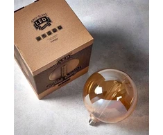 DELIGHT Brilliant Filament 80169 lemputė 1x2.8W E27 LED gintaro spalvos