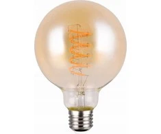 DELIGHT Trio 988-4813 LED lemputė 1x7W E27 1800K 400lm gintaro spalvos