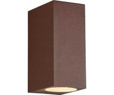 DELIGHT Trio sieninis šviestuvas Roya 204269224 sieninis šviestuvas lauko sieninis šviestuvas IP44 2x35W GU10 ruda