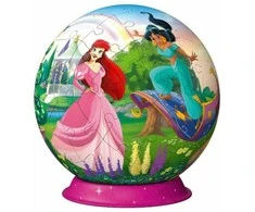 Ravensburger 3D Dėlionė 73 vnt. - Disney princesės