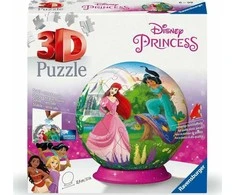 Ravensburger 3D Dėlionė 73 vnt. - Disney princesės
