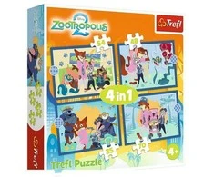 Trefl Dėlionė 207 vnt. - Zootropolis 2