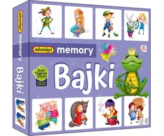 Dėlionė Bajki Gra memory Adamigo 08070