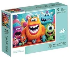 Alexander Aleksandras Dėlionė „Drewniane“ 50 „Milliwood Shaggy Monsters“