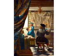 Dėlionė Bluebird Puzzle 1000 Vermeer galvosūkis Tapybos alegorija