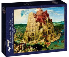 Bluebird Puzzle Bluebird Dėlionė 2000 vnt. - Piteris Breigelis Vyresnysis: Babelio bokštas