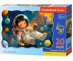 Castorland Dėlionė 20 vnt. - Mažasis astronautas