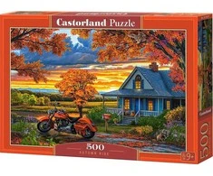 Castorland Dėlionė 500 vnt. - Rudens pasivažinėjimas
