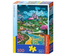 Castorland Dėlionė 100 vnt. - Pelenės pilis