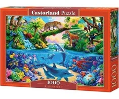 Castorland Dėlionė 1000 vnt. - Laukinė gamta, delfinai
