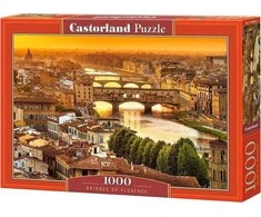 Castorland Dėlionė 1000 vnt. - Florencijos tiltai