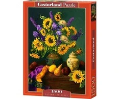 Castorland Dėlionė 1500 vnt. - Rudens lobiai