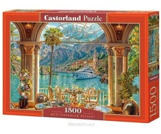 Castorland dėlionė Mediterranean Dessert 1500 det.