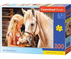 Castorland Dėlionė 200 vnt. - Mano draugas arklys