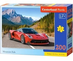 Castorland Dėlionė 200 vnt. - Pasivažinėjimas kalnais