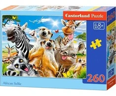 Castorland Dėlionė 260 vnt. - Afrikos gyvūnai