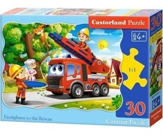 Castorland Dėlionė 30 vnt. - Ugniagesiai gelbėtojai
