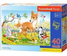 Castorland Dėlionė 40 vnt. - Mažasis elniukas